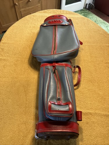 Vintage ejp leather golf bag - vintage,