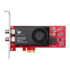 TBS6209se DVB-T2/C2/T/C(J.83 A/B/C)/ISDB-T/C/ATSC1.0 Digital Octa TV Tuner Card