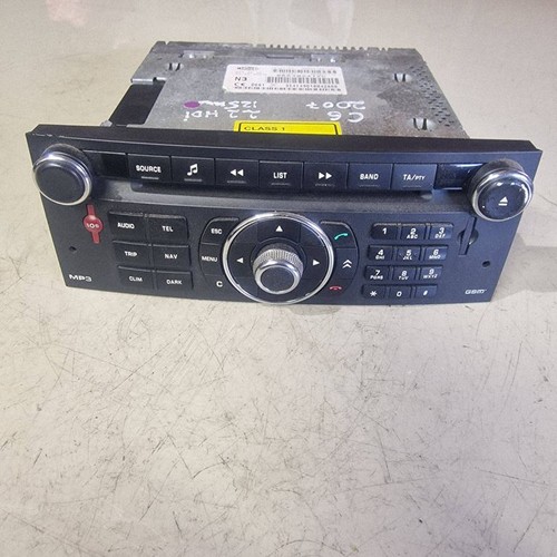 Citroen 2009 radio gps - c6, cd
