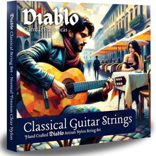 Diablo Classical Guitar Strings Normal Tension Nylon Set for all Spanish Guitars