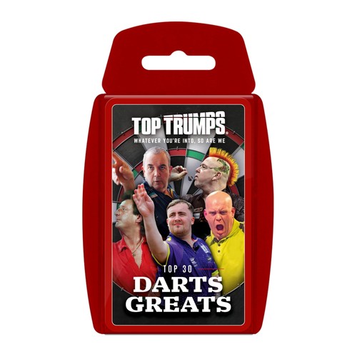 Top trumps darts greats - top,
