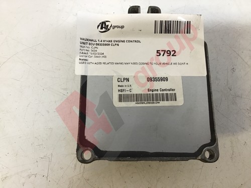 Vauxhall x14xe engine - vauxhall,