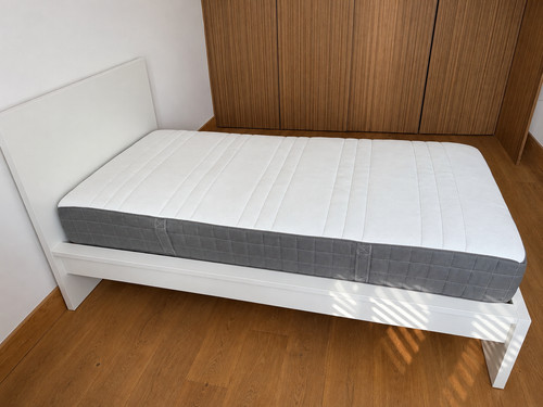 Ikea single malm bed - malm, full