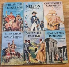 6 Vintage ladybird Books