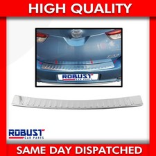 FOR TOYOTA AURIS SW STAINLESS STEEL CHROME REAR BUMPER STEP PROTECTOR