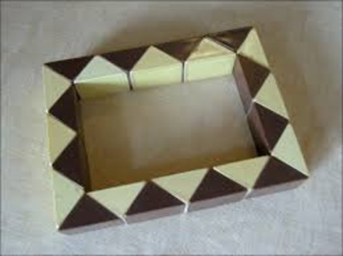 Rubik snake puzzle - shape, toy