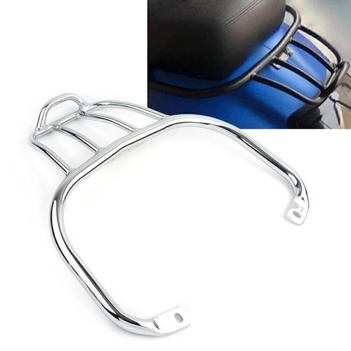 Chrome rear luggage rack shelf - rear,
