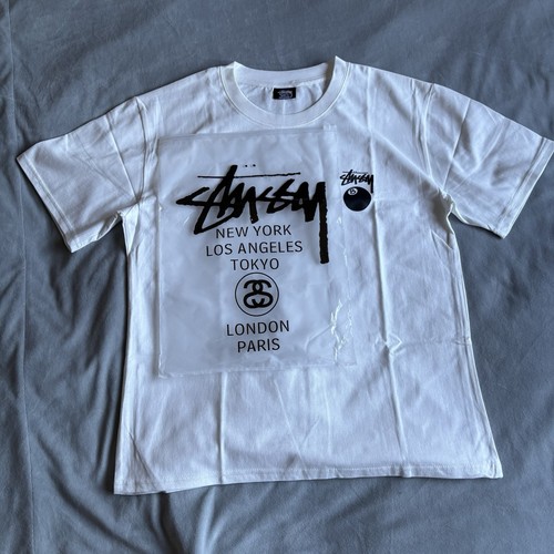 White stüssy men small - men’s,