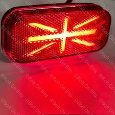 RDX Red LED Union Jack Rear