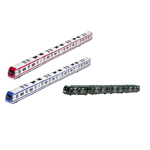 Alloy miniature train set