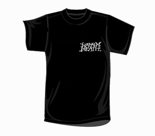 Napalm death shirt sizes - t,