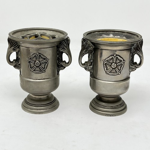 Pair grenadier silver - of,