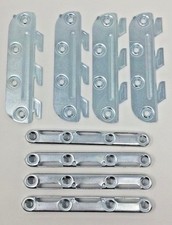 Set of Bed Fittings Connectors Brackets Joiners Replacement Hook in, 130mm