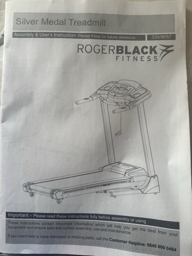 Roger black fitness silver - black,