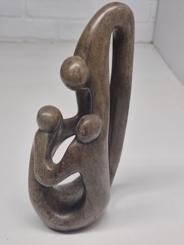 Heavy hand carved soapstone - hand,