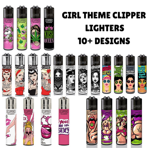 Girl themed clipper lighters - themed,