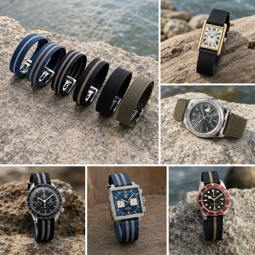 Military sport nylon strap - military,