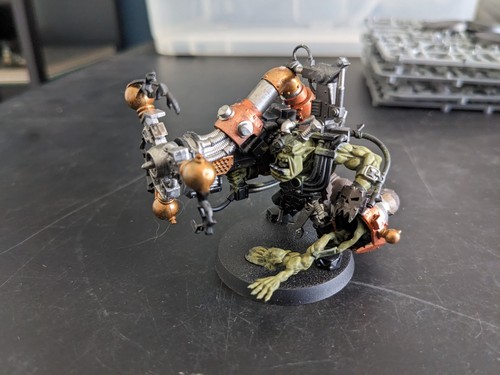 Big mek with shokk attack - with, gun