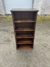 Vintage Oak Bookcase / Oak