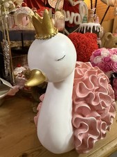 Homesense Pink Frosting Swan