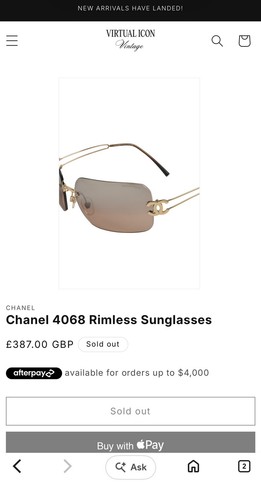 Chanel 4068 sunglasses - -,