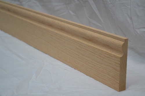 Torus oak skirting board - oak,
