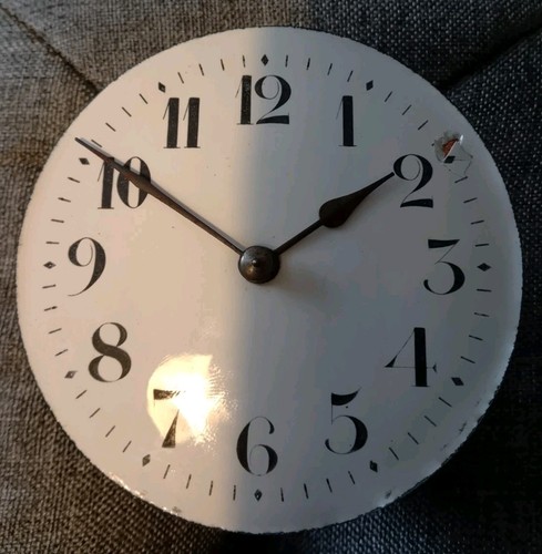 French clock movement dial - clock,