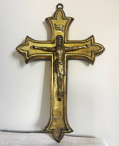 Vintage ornate brass - ornate, tone