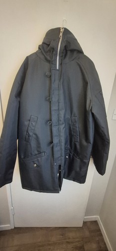 Vintage blue snorkel parka - blue,
