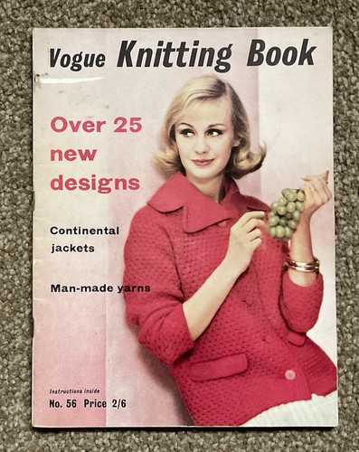 Vintage vogue knitting book - vogue,