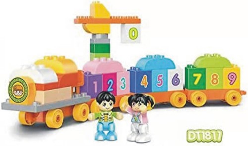Wooden digital train set - wooden,