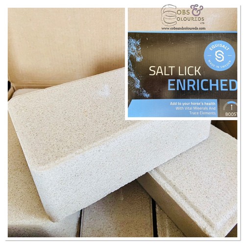 Salt lick mineral enriched - salt,