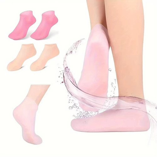 2pcs silicone foot care socks - 2pcs,