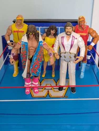 Wwe mattel lot vintage - wwe,