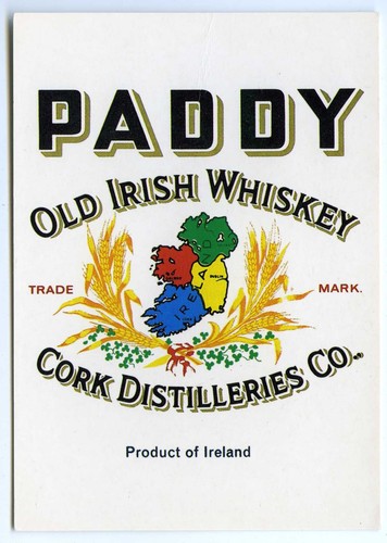 Irish postcard advertising - irish,