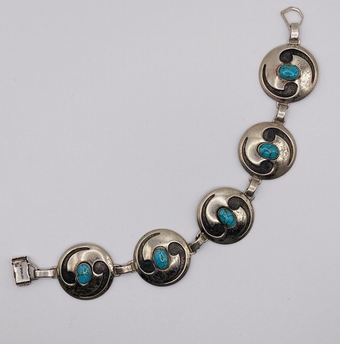 Vintage navajo sterling silver - sterling,