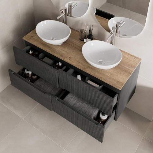 1200mm black oak - 1200mm,