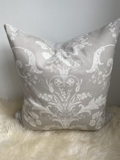 HANDMADE cushion cover 45cms Laura Ashley Josette Dove Grey Fabric