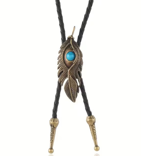 Black bolo tie - ,