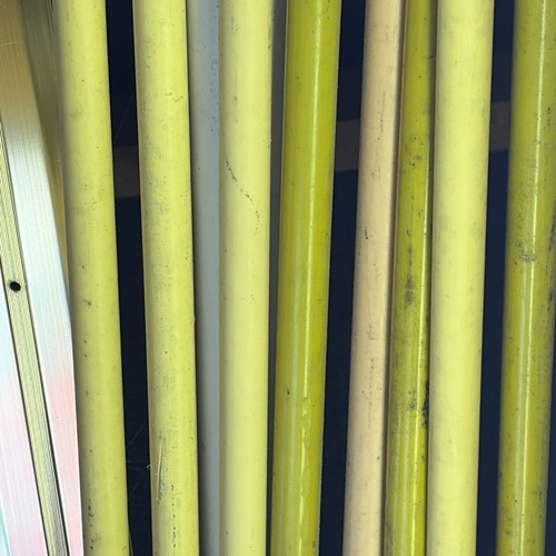 Yellow plastic coated copper - yellow,