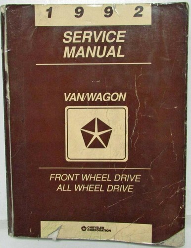 1992 chrysler dodge van - 1992,