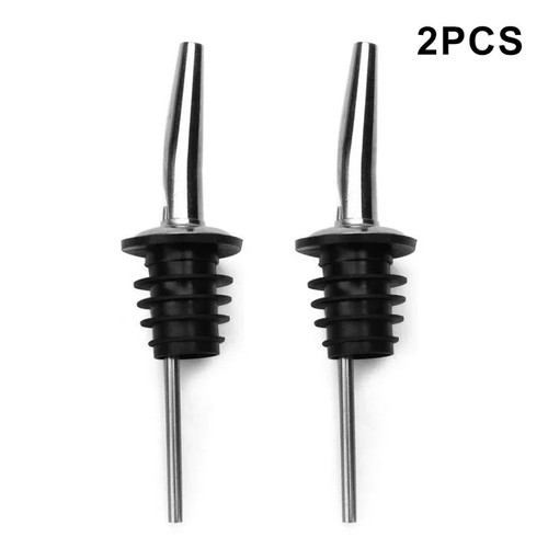 Stainless steel bottle pourer - steel,