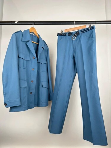 Vintage 70s flared safari - c&a,