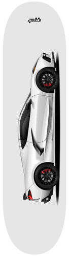 Car art corvette skateboard - corvette,