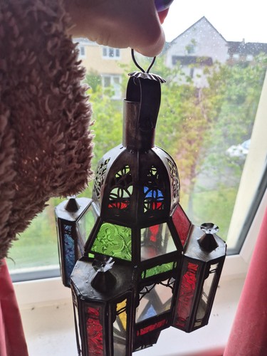 Morrocan lantern will brighten - morrocan,