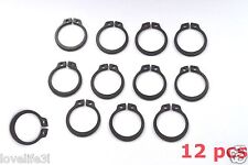 6 PAIR (12) STANDARD INTERNAL DOOR HANDLE SPRING CIRCLIP 20mm EXTERNAL DIMENSION