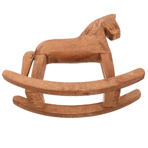 Handmade wooden horse - wooden,
