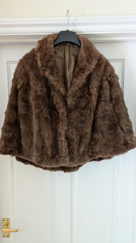 Vintage real fur stole - real,
