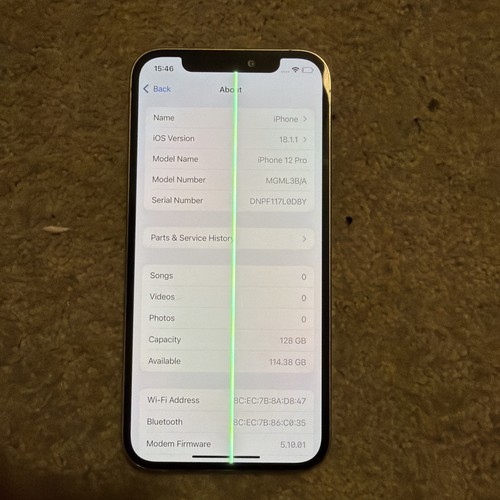 Faulty apple iphone - faulty, 12