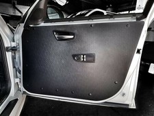 2x VW GOLF MK2 GTi Lightweight Matt Black ABS Door Card Panels * Race Rally *